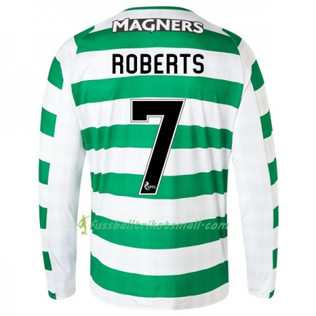 Günstige Fußballtrikots Celtic Glasgow Roberts 7 2018-2019 Langarm Heimtrikot kaufen